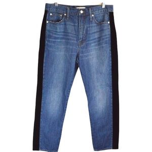 Madewell Perfect Vintage Jean Velvet Tux Stripe Edition, Size 30